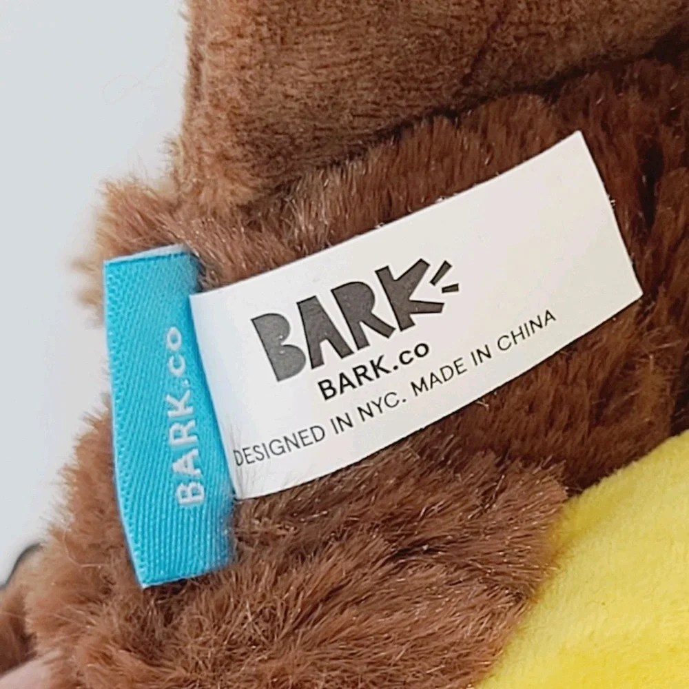 BARK BOX Majestic Marty Eagle Dog Toy Plush Crinkle Squeaker Fetch Play